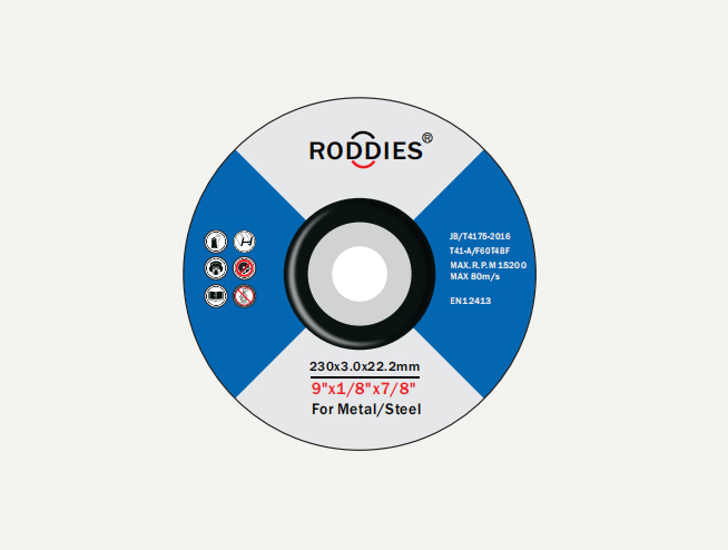 GENERAL PURPOSE DEPRESSED CUTTING WHEELS(¢100-230mm） A30T/A36TBF